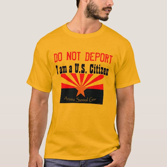 Do Not Deport T-Shirt (Front)