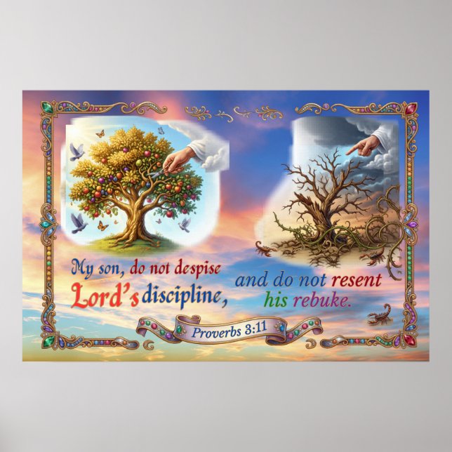Do Not Despise The Lord’s Discipline Ever Poster (Front)