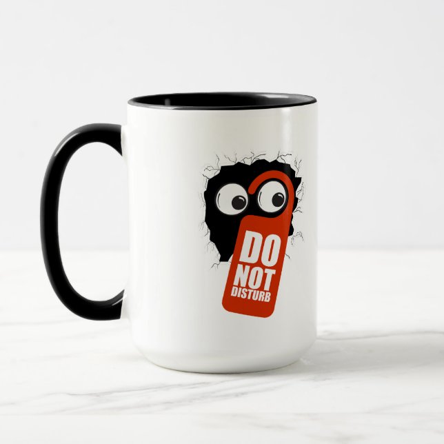 Do not Disturb.b Mug (Left)