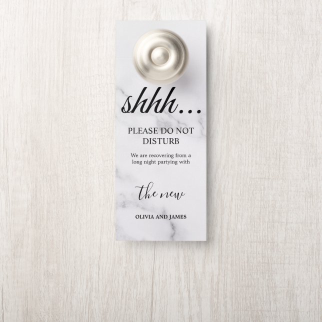 Do Not Disturb Door Hanger (On Knob)
