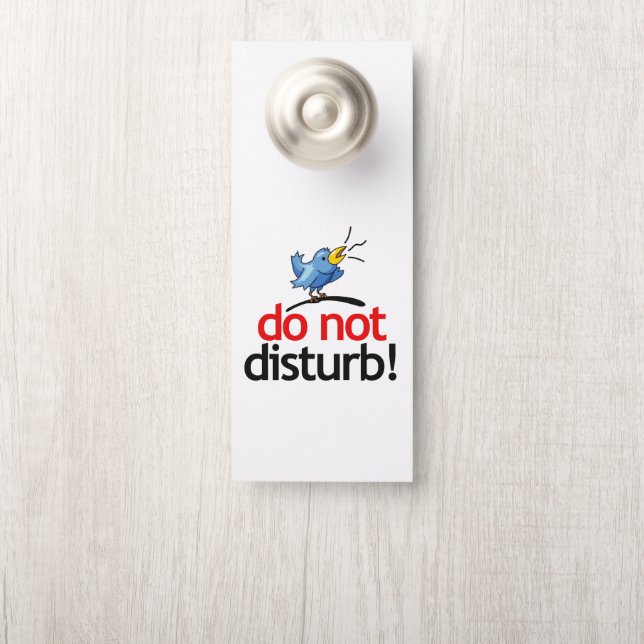 Do not disturb door hanger (On Knob)