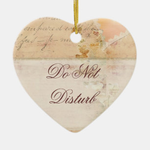Do Not Disturb  Door Hanger Wedding Ornament