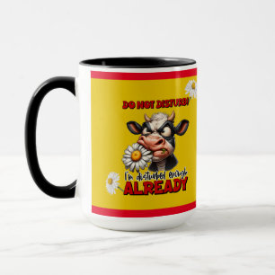 Do Not Disturb - Funny Cow Mug