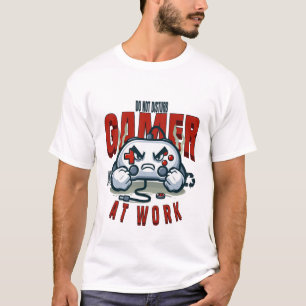 Do not disturb gamer at work T-Shirt