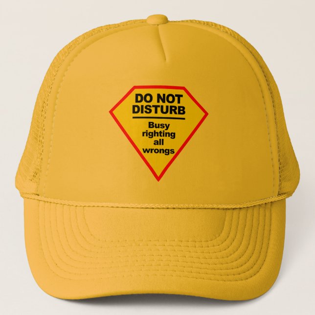 Do Not Disturb hat (Front)