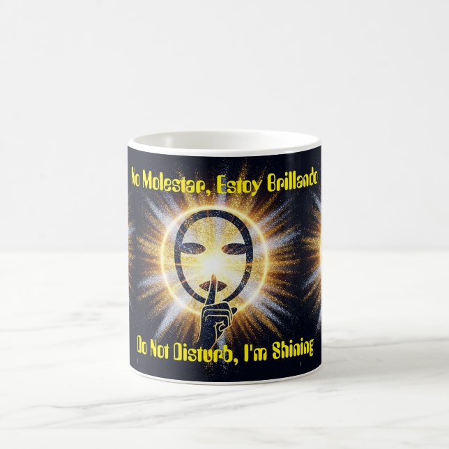 Do Not Disturb, I'm Shining Magic Mug (Center)