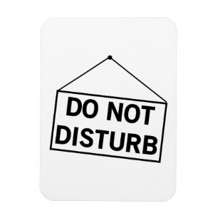 Do Not Disturb Magnet