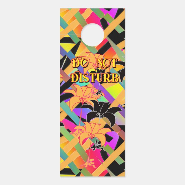 Do Not Disturb/Quiet Please  Door Hanger (Front)