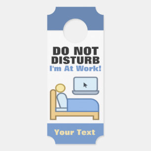 Do Not Disturb - Small door hanger tags