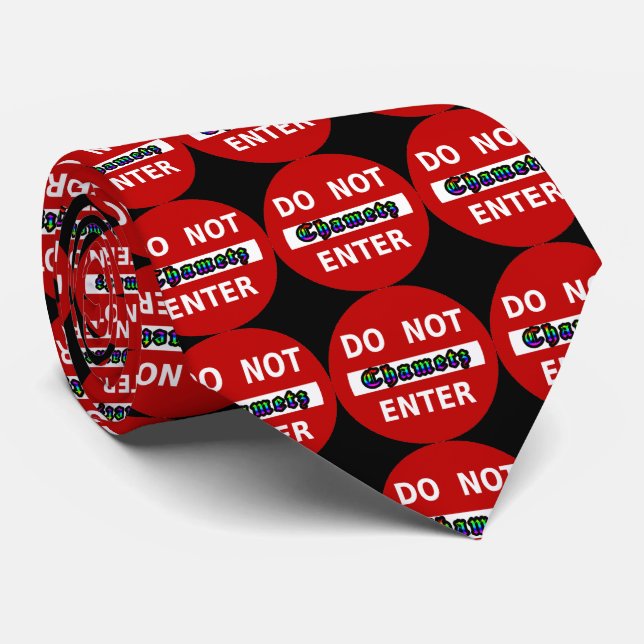 Do Not Enter - Chametz Tie (Rolled)