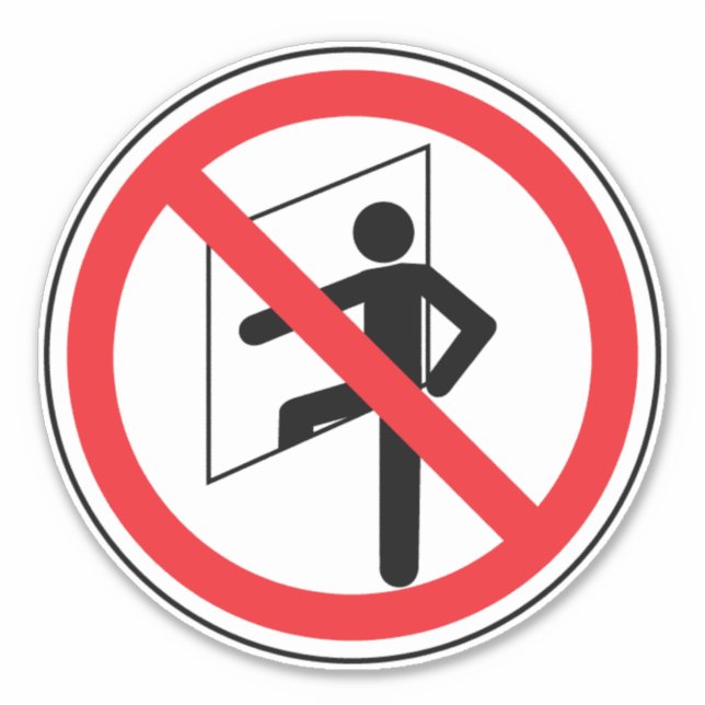 Do Not Enter Confined Space Label (Front)