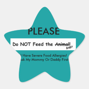 Do NOT Feed the Animal! sticker