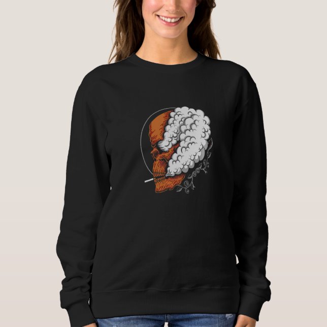 do not give me a cigarette  Quote FRONT & BACK Sku Sweatshirt (Front)