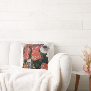 Do Not Interrupt Money Morning Coffee Tea Time Cushion