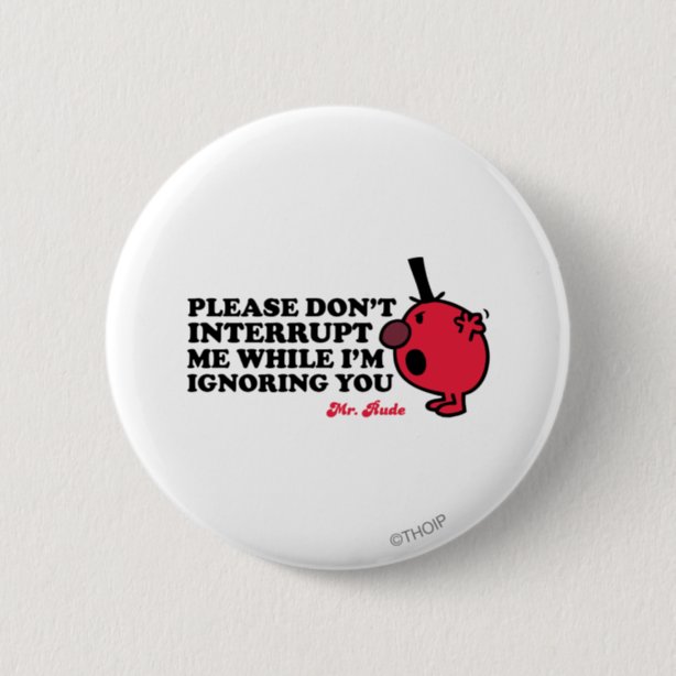 Rude Badges & Pins | Zazzle AU