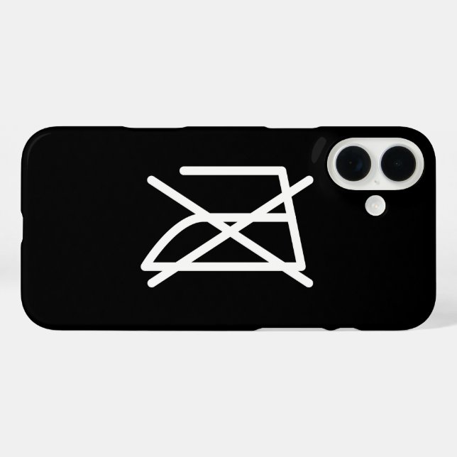 DO NOT IRON! Case-Mate iPhone CASE (Back (Horizontal))