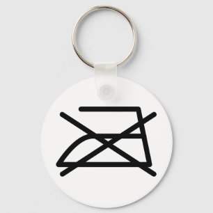 DO NOT IRON! KEY RING