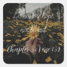 do not lose hope nor be sad