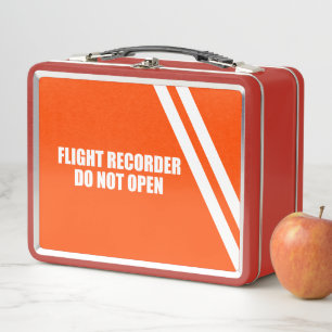 DO NOT OPEN FDR METAL LUNCH BOX