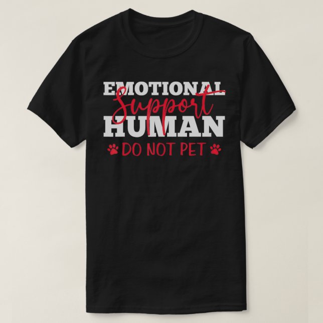 Do Not Pet Service Dog  T-Shirt (Design Front)