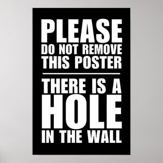 Do Not Remove This Poster