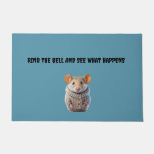 DO NOT RING THE DOOR BELL DOORMAT