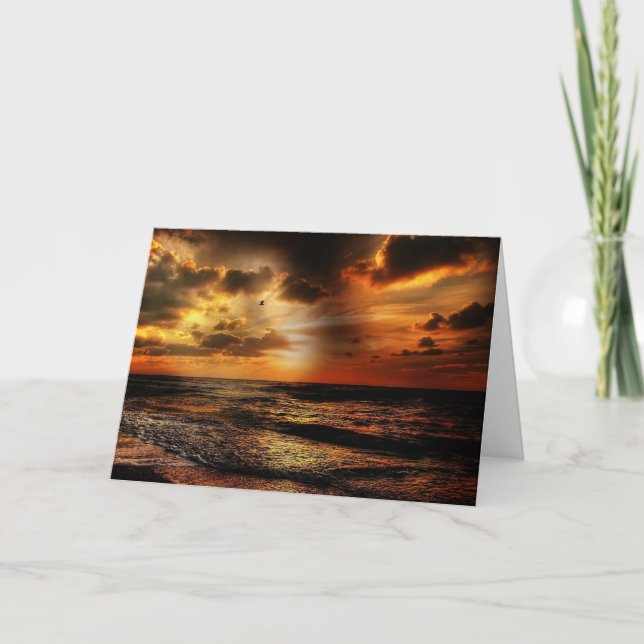 Do Not Stand at My Grave and Weep Condolence Card (Front)