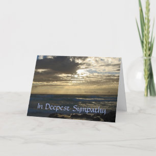 Do Not Stand at My Grave and Weep, In Sympathy Card