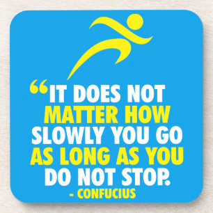 DO NOT STOP. Running Marathon Workout Motivational Coaster