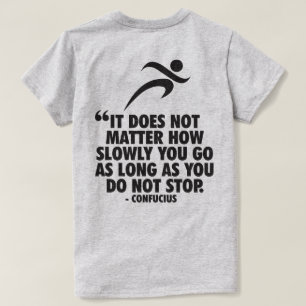 DO NOT STOP. Running Marathon Workout Motivational T-Shirt
