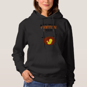 Do not swallow Pumpkin Seeds Halloween Pregnancy C Hoodie