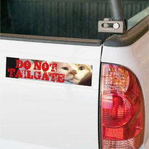 Do Not Tailgate - I'm Watching You Bumper Sticker