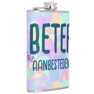 Do not tender hip flask