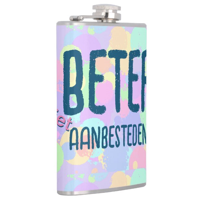 Do not tender hip flask (Right)