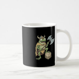 Do not think therefore do not am funny frog viking coffee mug