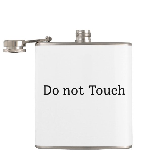 Do not touch   hip flask (Opened)
