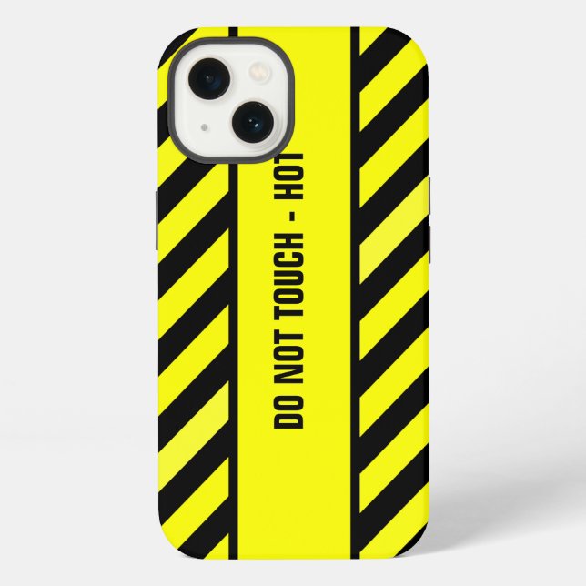 DO NOT TOUCH - HOT iPhone CASE (Back)