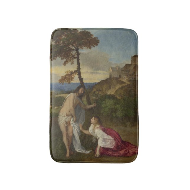 Do Not Touch Me (by Titian) Bath Mat (Front Vertical)