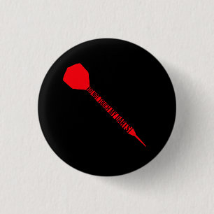 Do Not Touch My Darts Warning Dart Player Humor 3 Cm Round Badge