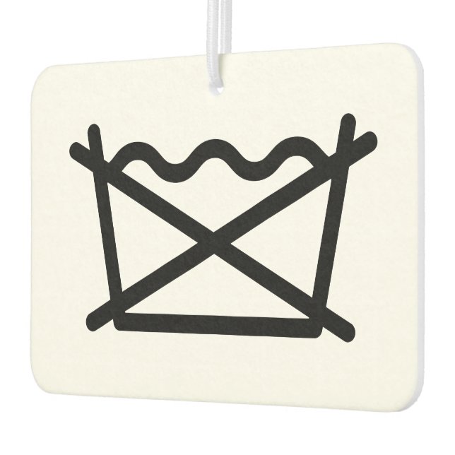 DO NOT WASH! CAR AIR FRESHENER (Left)