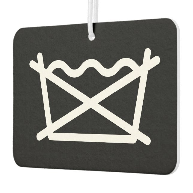 DO NOT WASH! CAR AIR FRESHENER (Left)