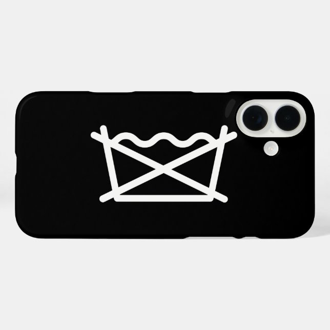 DO NOT WASH! Case-Mate iPhone CASE (Back (Horizontal))