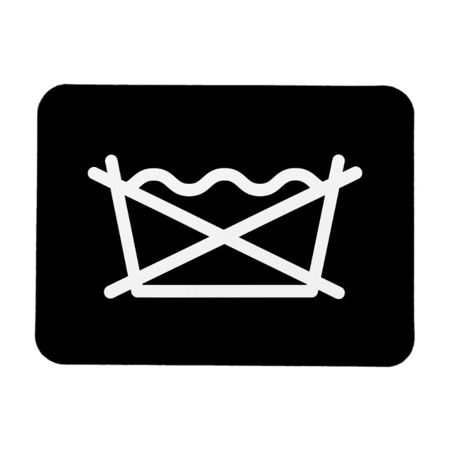 DO NOT WASH! MAGNET (Horizontal)