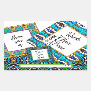 Do over Dream Plan Do Rectangular Sticker