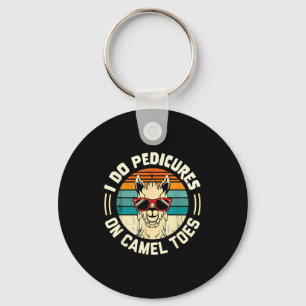 Do pedicures on camel toes funny aesthetician waxe key ring