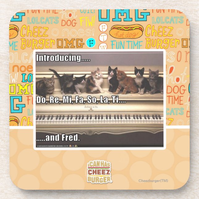 Do, Re, Mi, Fa, So, La, Ti, Fred Coaster (Front)