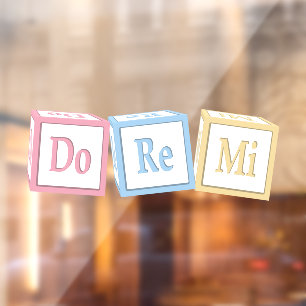 "Do Re Mi" Solfeggio Baby Blocks Kids Music