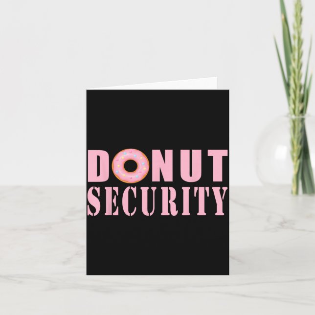 Do Security Funny Quotes Card (Front)