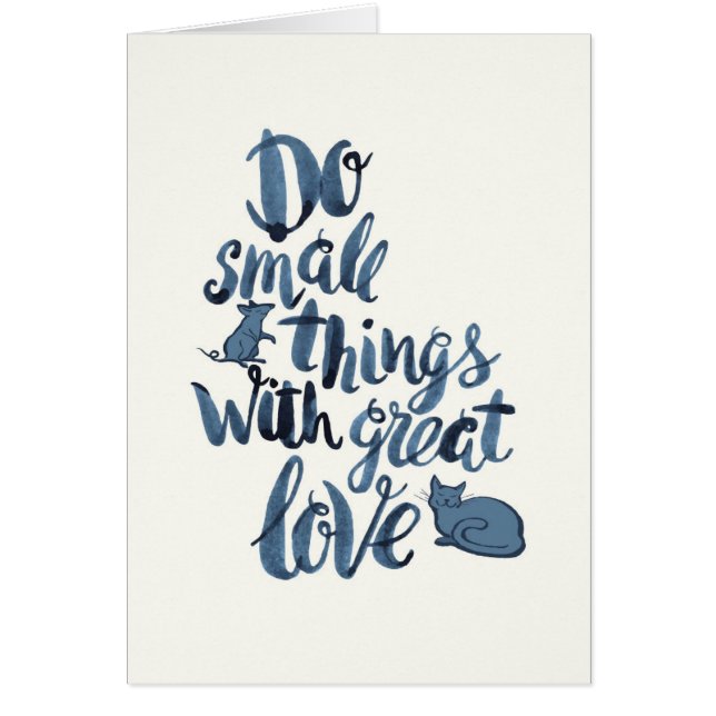 Do Small Things With Great Love (Front)