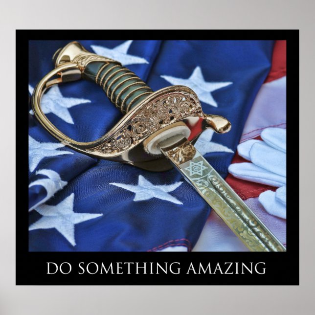 Do Something Amazing Poster (Front)
